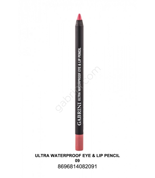 GABRINI Ultra Waterproof Lip& Eye Pencil 09