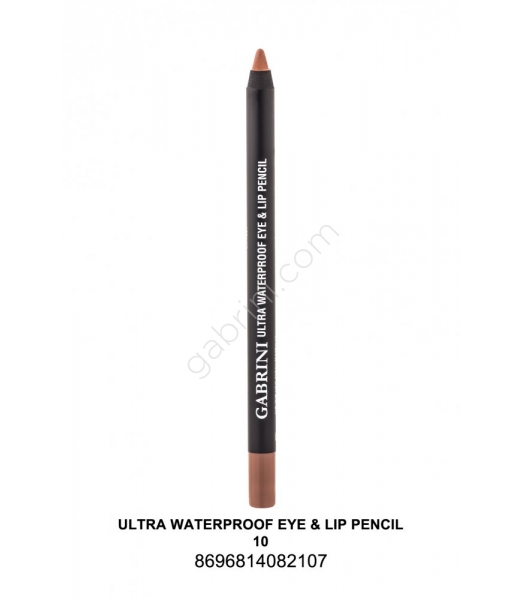 GABRINI Ultra Waterproof Lip& Eye Pencil 10