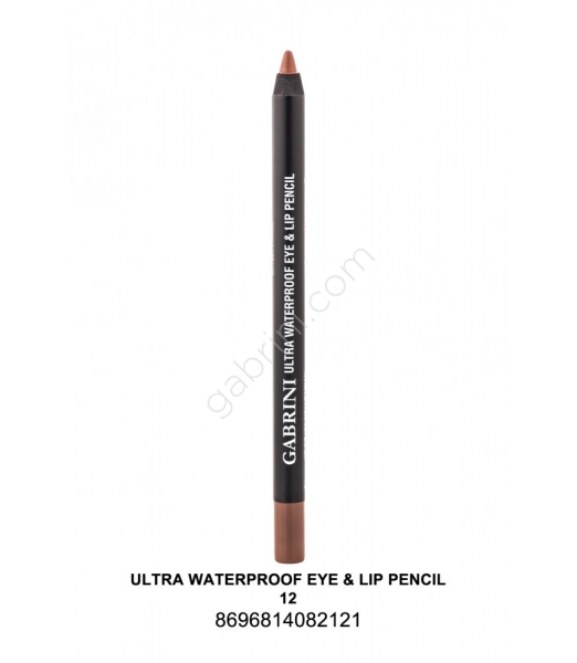 GABRINI Ultra Waterproof Lip& Eye Pencil 12