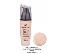 GABRINI 3 IN 1 FOUNDATION NATURAL PERFECTION MAKE UP No:02