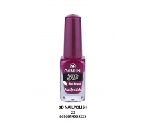 GABRINI 3D NAILPOLISH 22