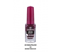 GABRINI 3D NAILPOLISH 33