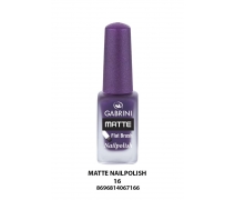 GABRINI MATTE NAILPOLISH 16
