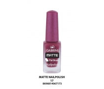 GABRINI MATTE NAILPOLISH 17