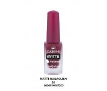 GABRINI MATTE NAILPOLISH 20