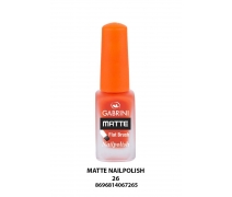 GABRINI MATTE NAILPOLISH 26