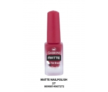 GABRINI MATTE NAILPOLISH 27
