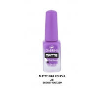 GABRINI MATTE NAILPOLISH 28