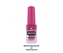 GABRINI MATTE NAILPOLISH 29