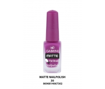 GABRINI MATTE NAILPOLISH 30