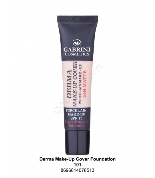 GABRINI DERMA MAKE-UP COVER FOUNDATION 101