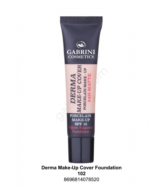 GABRİNİ DERMA MAKE-UP COVER FOUNDATION 102