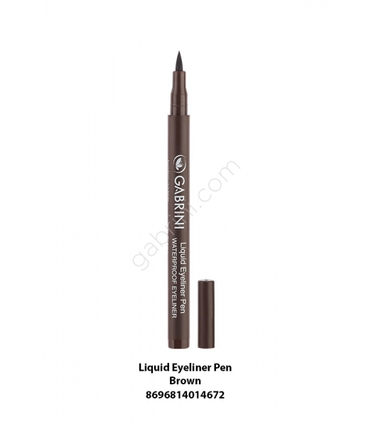 GABRINI Liquid Eyeliner Waterproof Pencil Brown