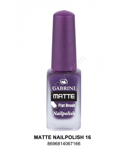 GABRINI MATTE NAILPOLISH 16