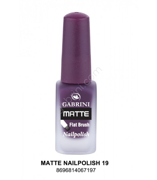 GABRINI MATTE NAILPOLISH 19