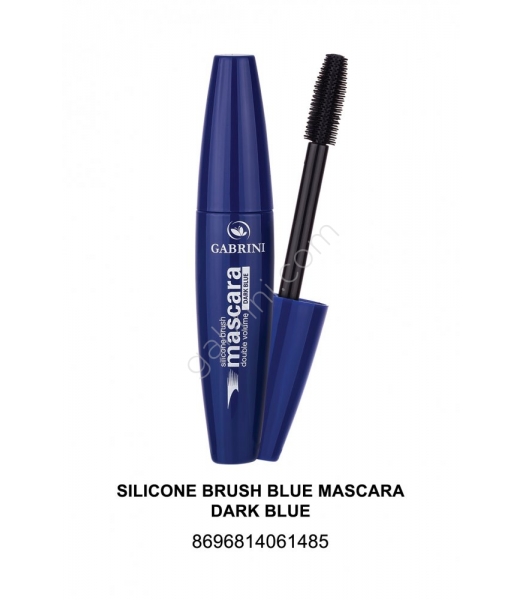 GABRINI Silicone Blue Mascara ( Koyu Mavi )
