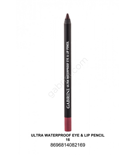 GABRINI Ultra Waterproof Lip& Eye Pencil 16