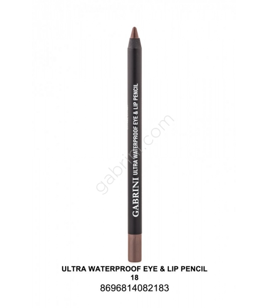 GABRINI Ultra Waterproof Lip& Eye Pencil 18