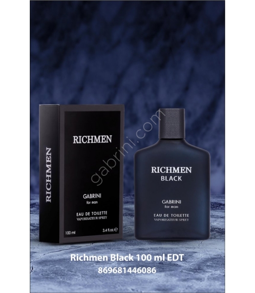 Richmen Black EDT For Man 100 ml